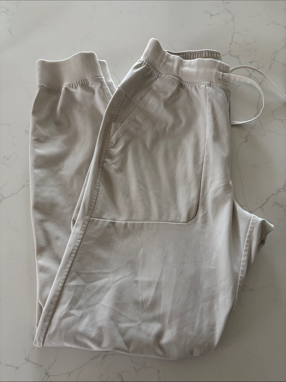 Men's Casual lululemon Drawstring Jogger Pants in Light Beige